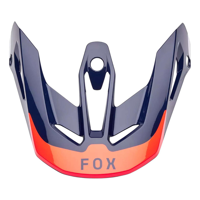 Visière de casque cross Fox Racing V3 Revise navy/orange