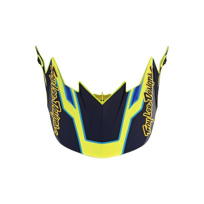 Visière de casque cross Troy Lee Designs GP Ritn yellow