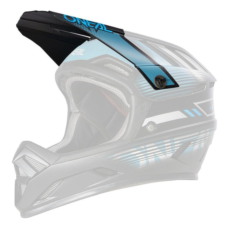Visière de casque O'Neal Backflip Eclipse V.23 grey/ice blue