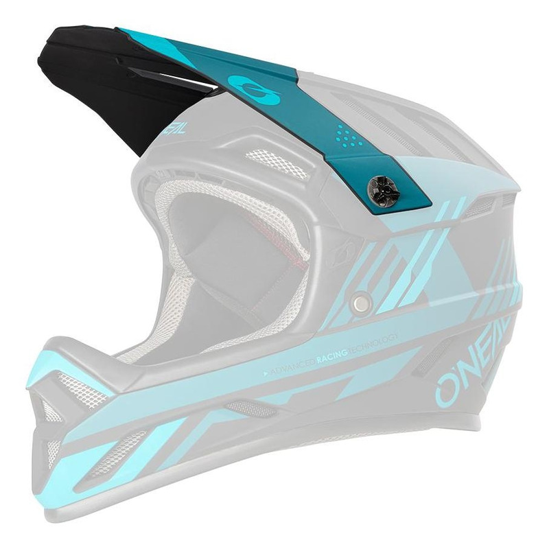 Visière de casque O'Neal Backflip Strike V.23 black/teal