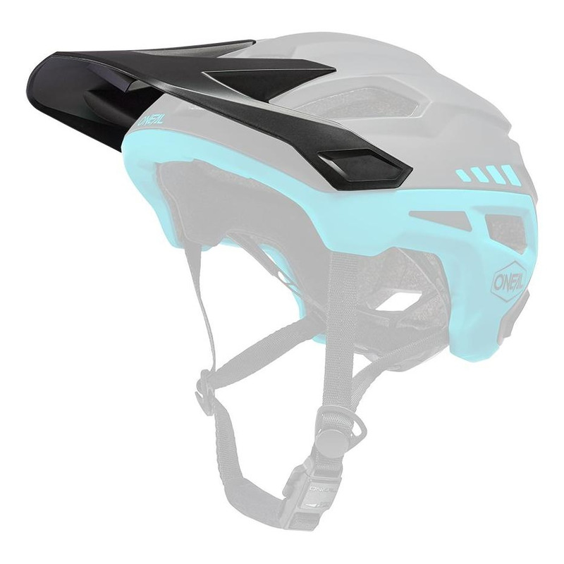Visière de casque O'Neal Trailfinder Split V.23 noir/bleu
