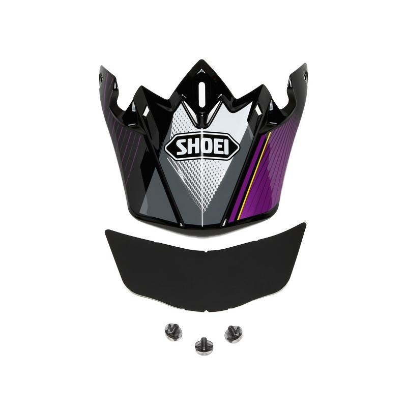Visière de casque Shoei VFX-W Sear TC11 violet/noir/blanc