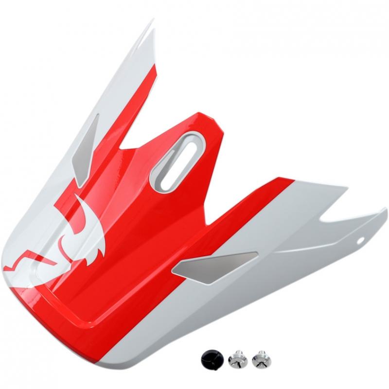 Visière de casque Thor Sector Shear rouge/gris clair