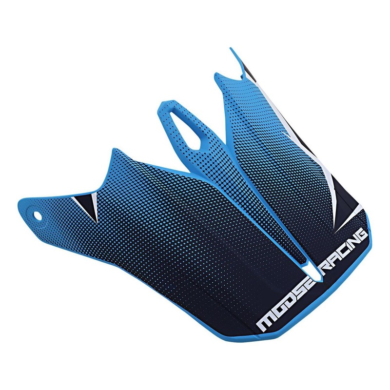Visière pour casque Moose Racing Agroid bleu/navy