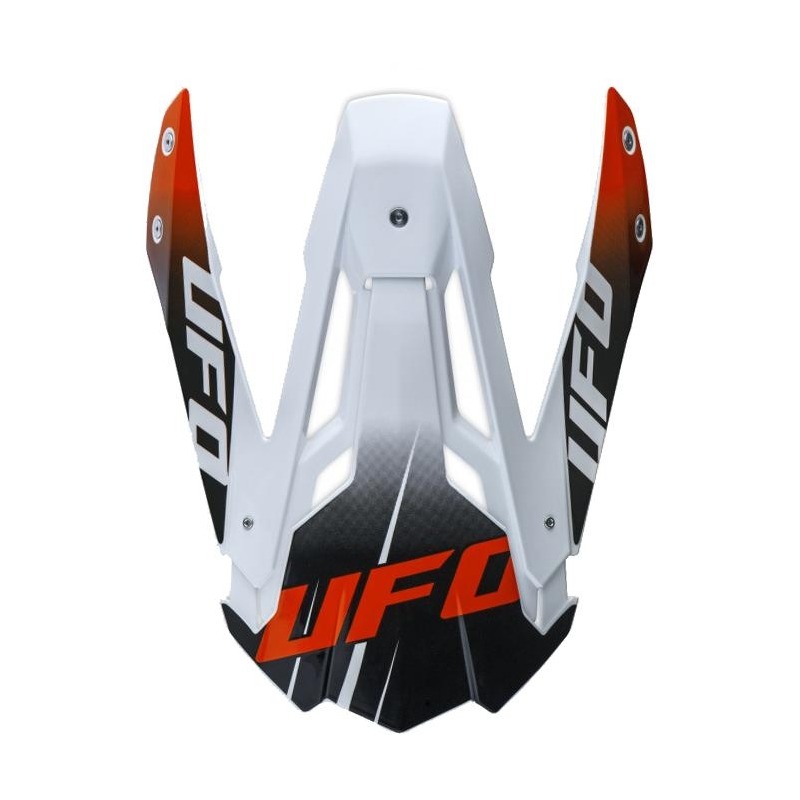 Visière Ufo pour casque Diamond noir/rouge