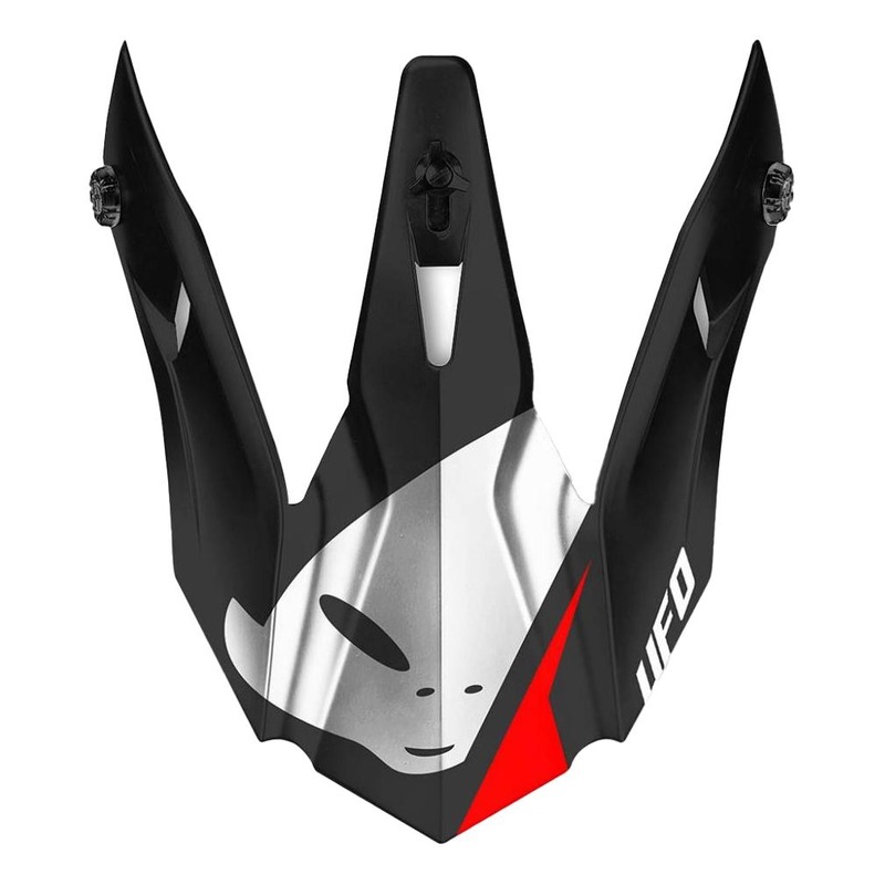 Visière Ufo pour casque Quiver Ontake noir/blanc