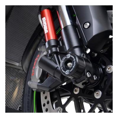 Tampons de protection de fourche R&G Racing noirs Ducati 1299 Panigale 15-18