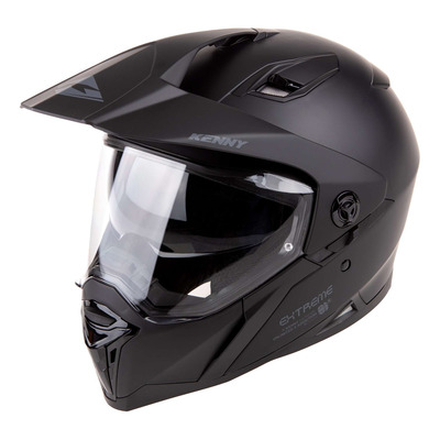 Casque Trail/Adventure Kenny Extreme Solid black matt