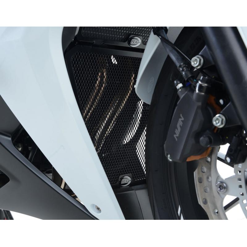 Grille de protection de collecteur R&G Racing titanium Honda CBR 500 R