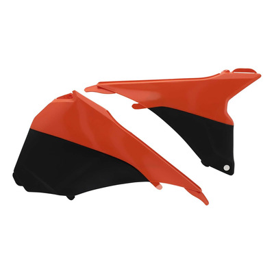 Caches de Boîte à Air ACERBIS Noir / Orange Édition 2016 - KTM 250 à 450 SXF 13-15