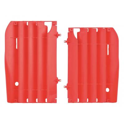 Caches de radiateur Polisport Honda CRF 450R 09-12 rouge