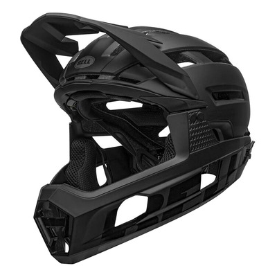 Casque VTT Hybride Bell Super Air R Spherical MIPS noir