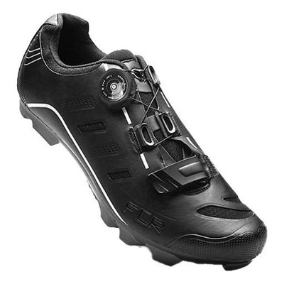 Chaussures VTT FLR Elite F75 en carbone noir