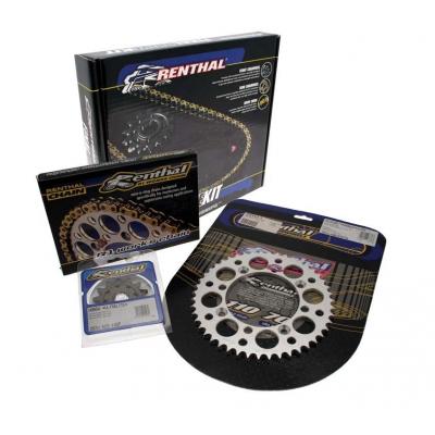 Kit chaîne Renthal renforcé 13X48 pas 520 GAS GAS EC 125 de 2003 à 2012