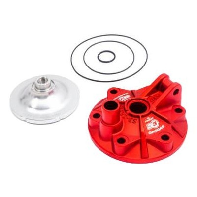 Kit culasse rouge avec dôme S3 extrême enduro basse compression pour Gas Gas 300 EC / Rieju 300 MR