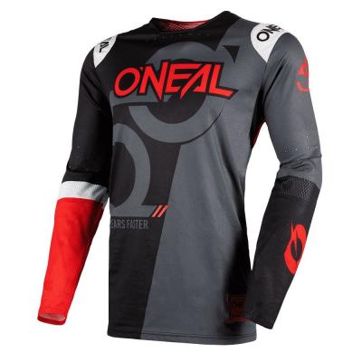 Maillot cross O’Neal Prodigy Five Zero noir/rouge fluo