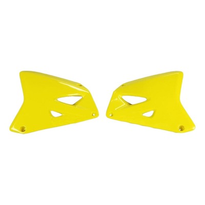 Ouïes de radiateur UFO Suzuki 250 RM 01-09 jaune (jaune RM 01-14)