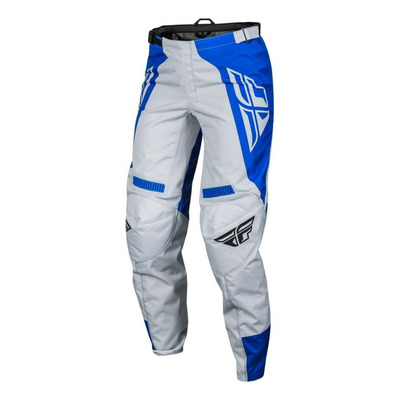 Pantalon cross femme Fly Racing F-16 arctic gris/bleu