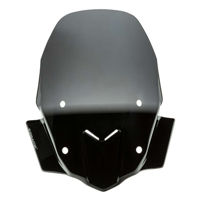 Pare-brise Ermax haute protection 48 cm Moto Guzzi V85 TT 19-24 noir clair