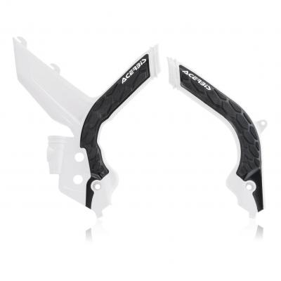 Protection de cadre Acerbis X-Grip KTM EXC150 TPI 2020 Blanc/Noir Brillant