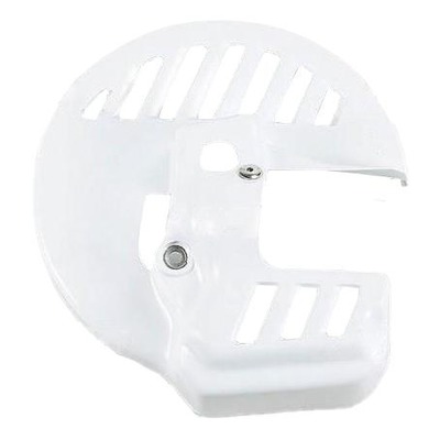 Protection frein à disque UFO Honda CR 125R 90-94 blanc