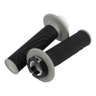 Revêtements de poignées Domino - D-Lock - D200 - 116mm - Noir / Gris
