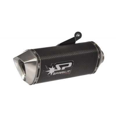 Silencieux homologué SPARK Force carbone pour Ducati Monster 1200 14-16