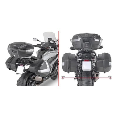 Supports De Valises Lat Rales Givi One Fit Plo Pour Syst Me Monokey Bmw S Xr