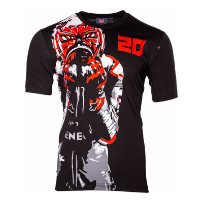 Tee-shirt Fabio Quartararo Rider noir/rouge