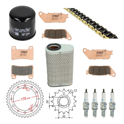 Kit entretien NF Prokit premium Honda CB1000RA 2008-16