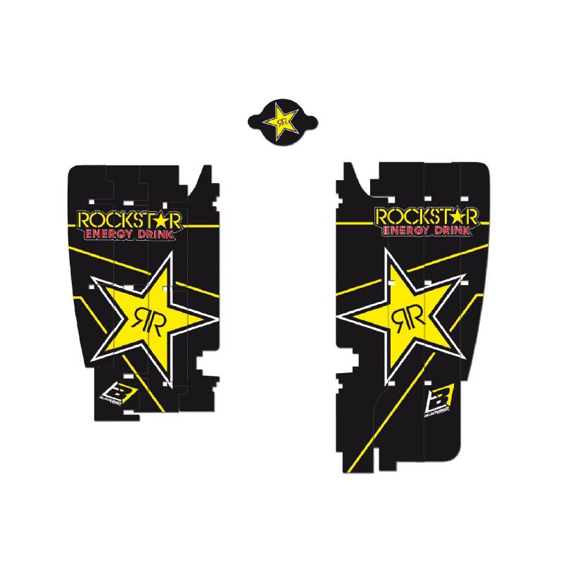 Kit déco de radiateur Blackbird Racing Rockstar Energy Suzuki 450 RM-