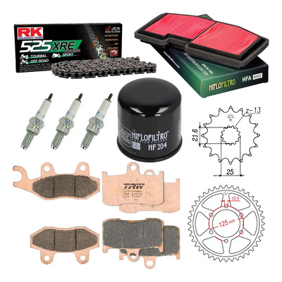 Kit entretien NF Prokit premium Triumph Street Triple 675 R 2010-11