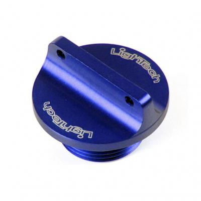 Bouchon de remplissage d’huile moteur Lightech bleu Ø M20x2,5 mm 2 pans