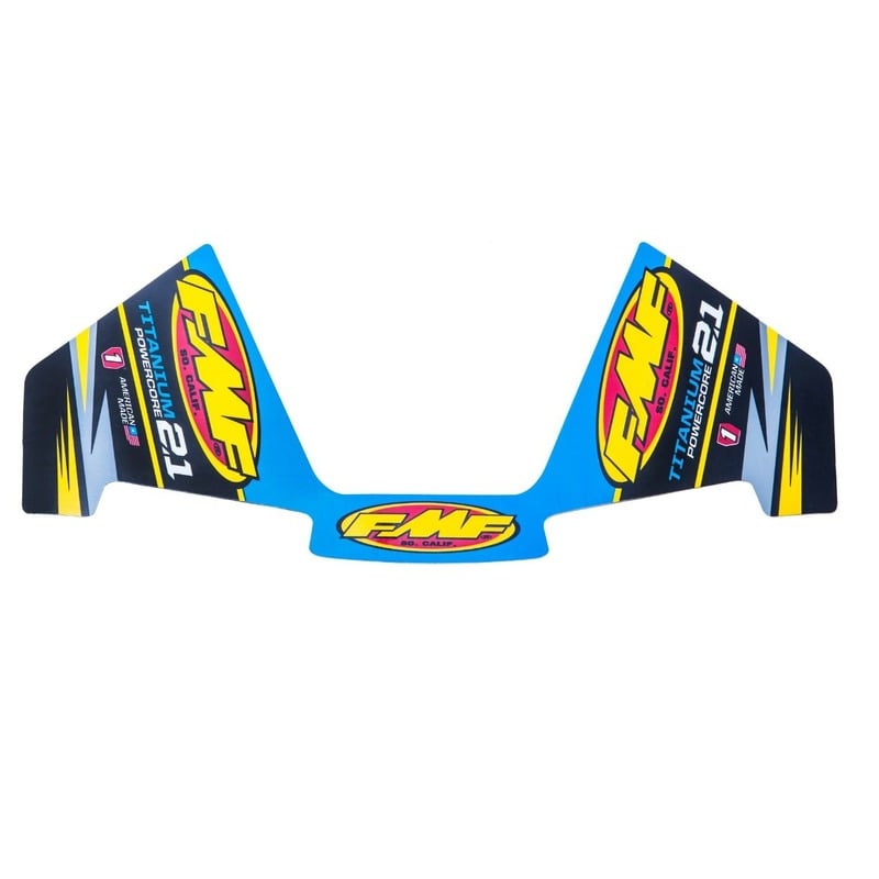 Autocollant d’échappement FMF Ti Powercore 2.1
