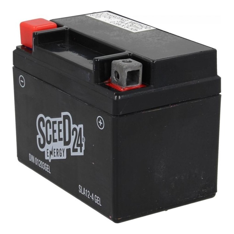 Batterie gel Sceed24 SLA12-4 12V 4Ah - Pièces Electrique sur La
