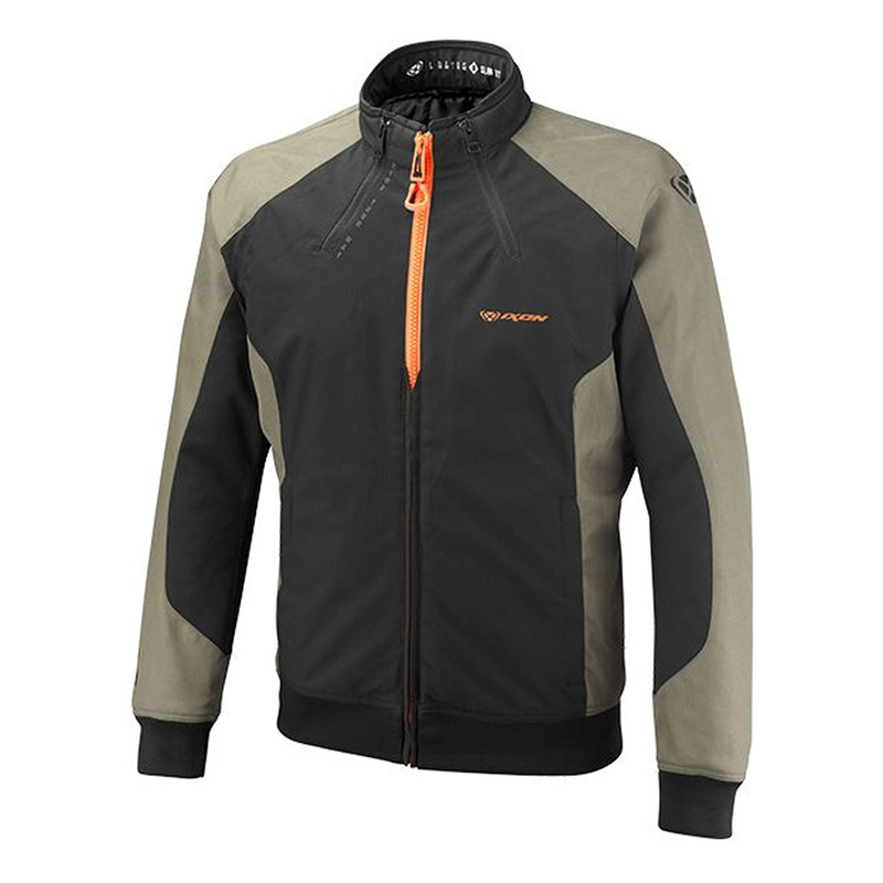 Blouson textile Ixon Siwa kaki/noir