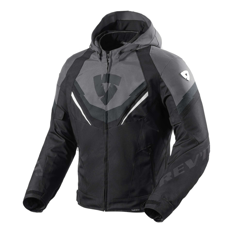Blouson textile Rev’It Quantum 3 H2O black/grey