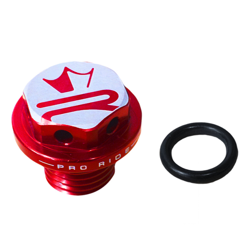 Bouchon de carter dâ  huile rouge KRM Pro Ride Booster/Nitro/Stunt
