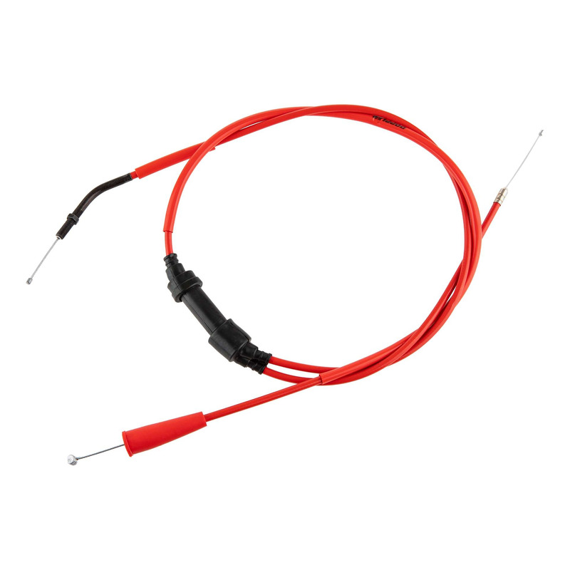 Câble de gaz Doppler rouge Derbi Senda/Smt/RCR/SX Euro3/4