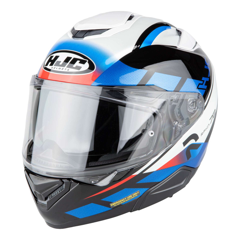 Casque intÃ©gral HJC RPHA72 Value MC5 bleu/blanc/rouge brillant- XS