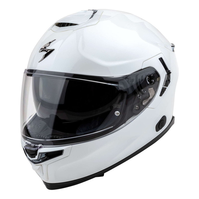 Casque intégral Scorpion Exo-GT SP Air Solid blanc perle