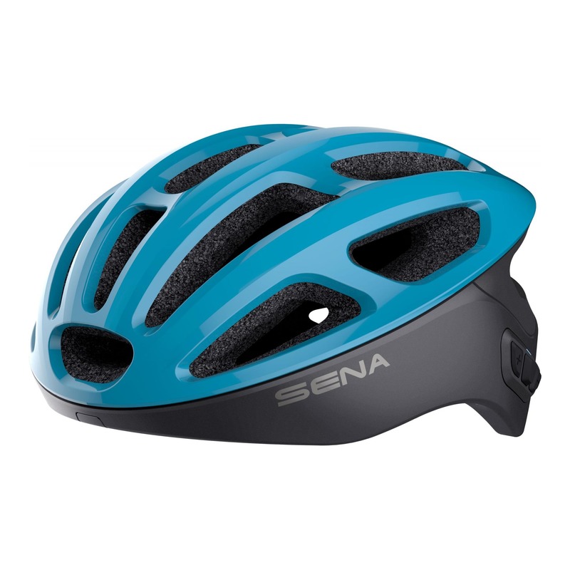 Casque vélo Sena R1 intercom Bluetooth® intégrée blue ice