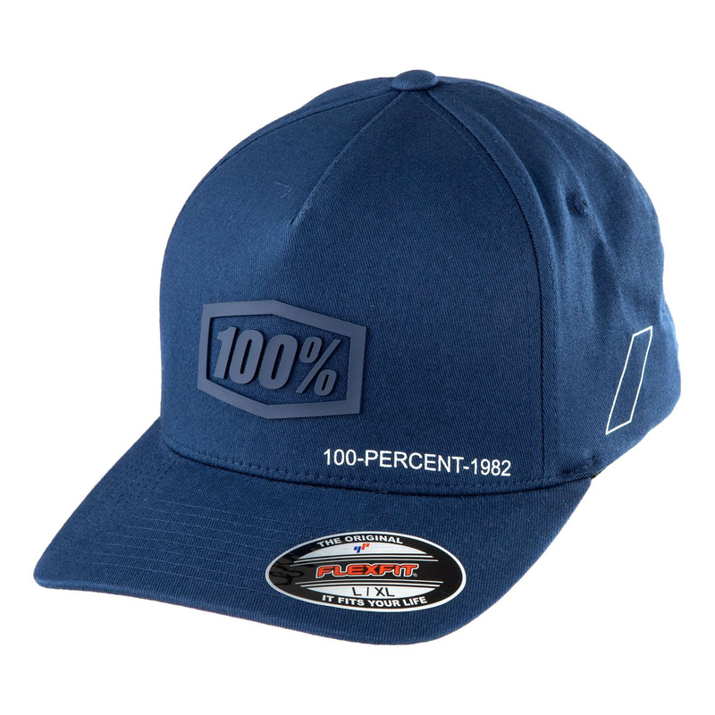 Casquette 100% Shadow X-Fit navy- S/M