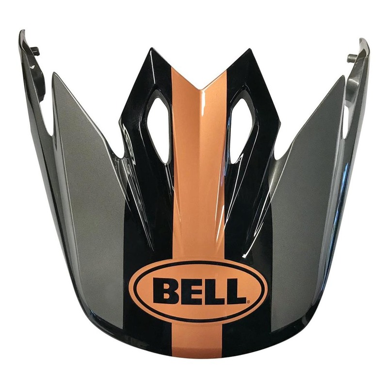 Casquette de casque cross Bell MX-9 Marauder noir/cuivre