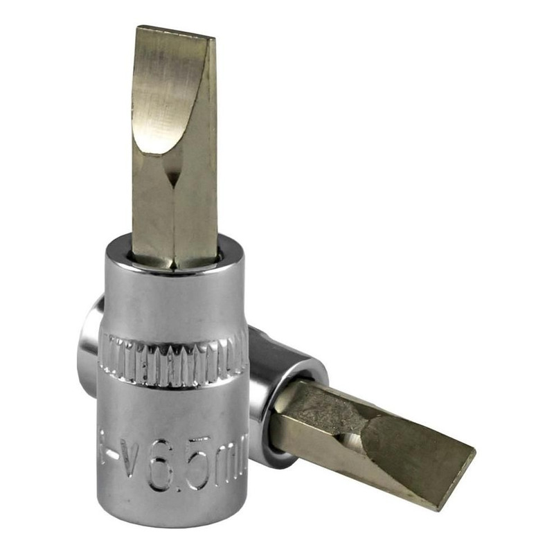 Douille JBM 1/4’’ plat SL 6,5 mm chromé