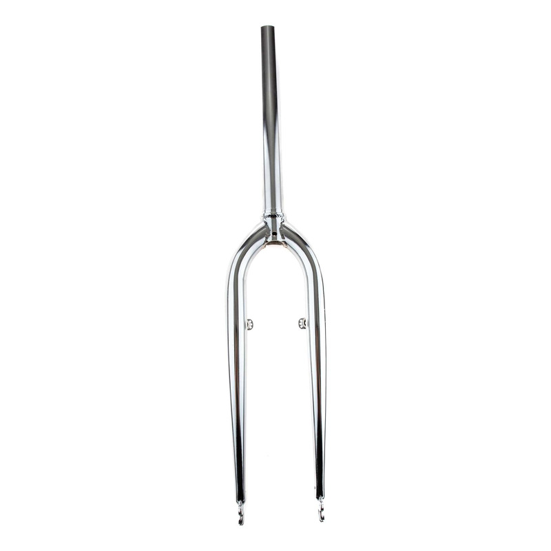 Fourche rigide vélo VTT 26" pivot lisse 1"1-8 blocage rapide et frein V-brake ou à étrier