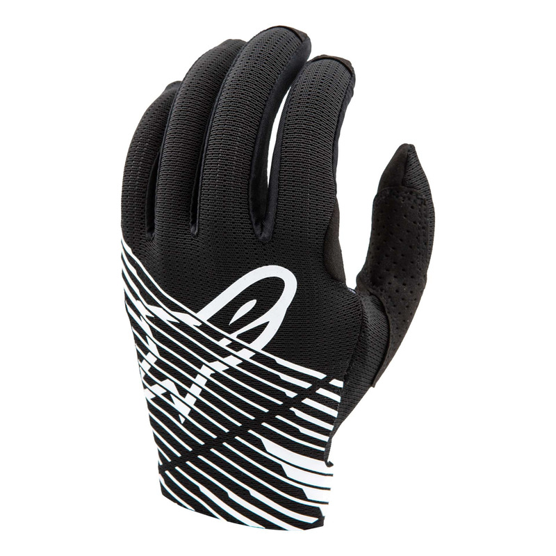 Gants cross Alpinestars Radar Pro black/white- S