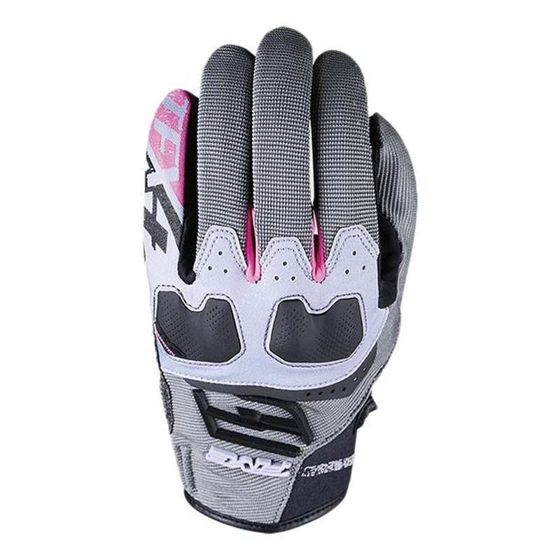 Gants textile femme Five TFX4 Woman gris/rose