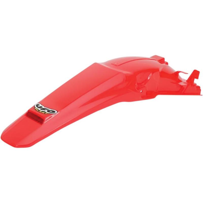 Garde-boue arrière + feu arrière UFO Honda CRF 250X 04-13 rouge (rou