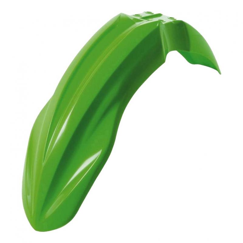 Garde boue avant RTech vert pour Kawasaki KX 85 14-16